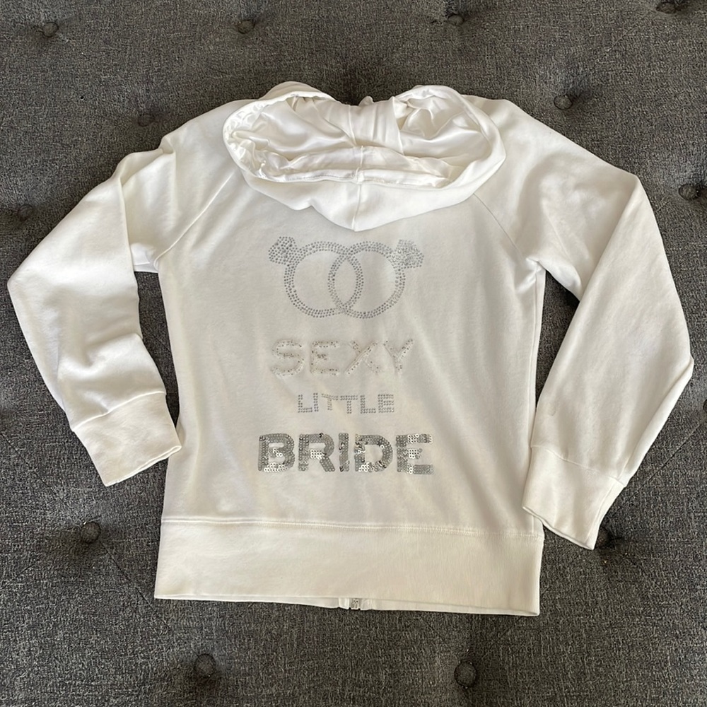 VS Sexy Little Bride Bachelorette Wedding Hoodie S